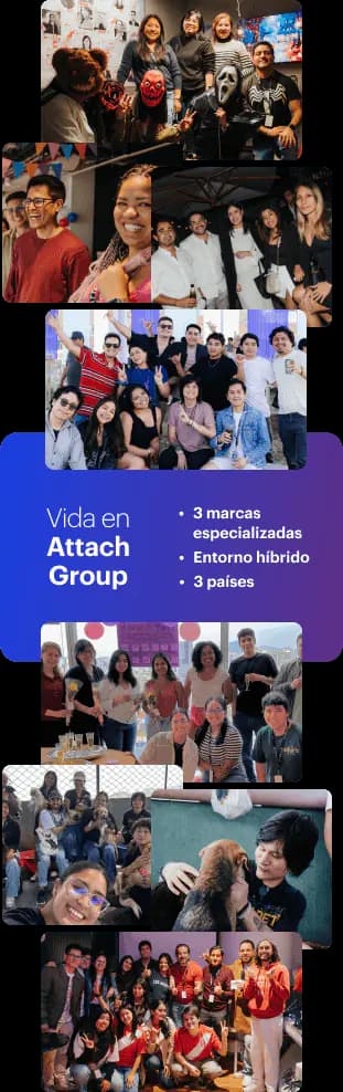 actividades de integración y voluntariado de attach group